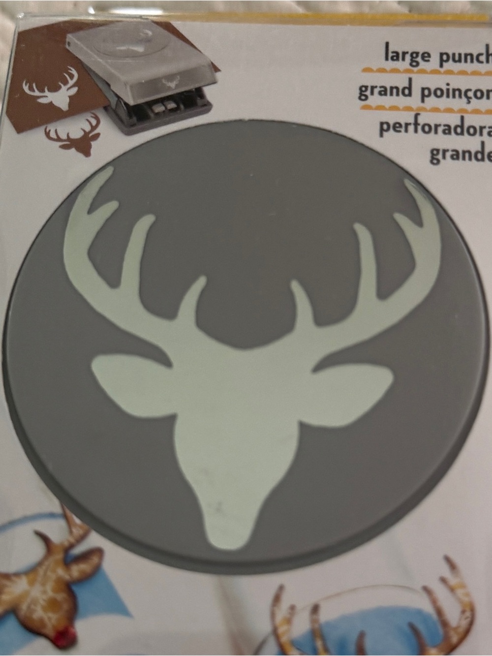 Deer Paper Craft Punch - Picture 4 of 8